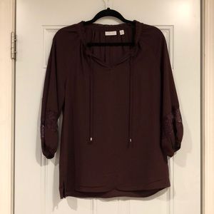 Maroon Blouse